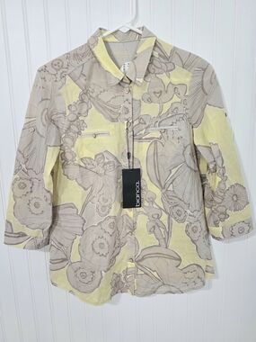 Bianca | NWT The Printed Shirt Daira Sunkissed Size 36/6